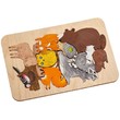 Пазл-раскраска Wood Games, африканские животные